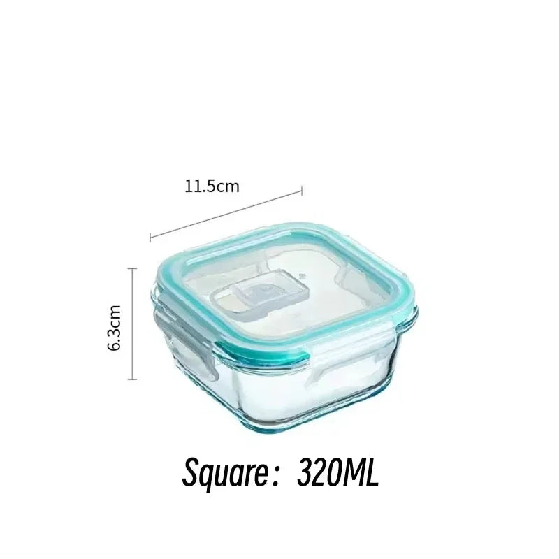 Glass Lunch Box Food Storage Containers