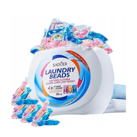 Portable laundry Beads