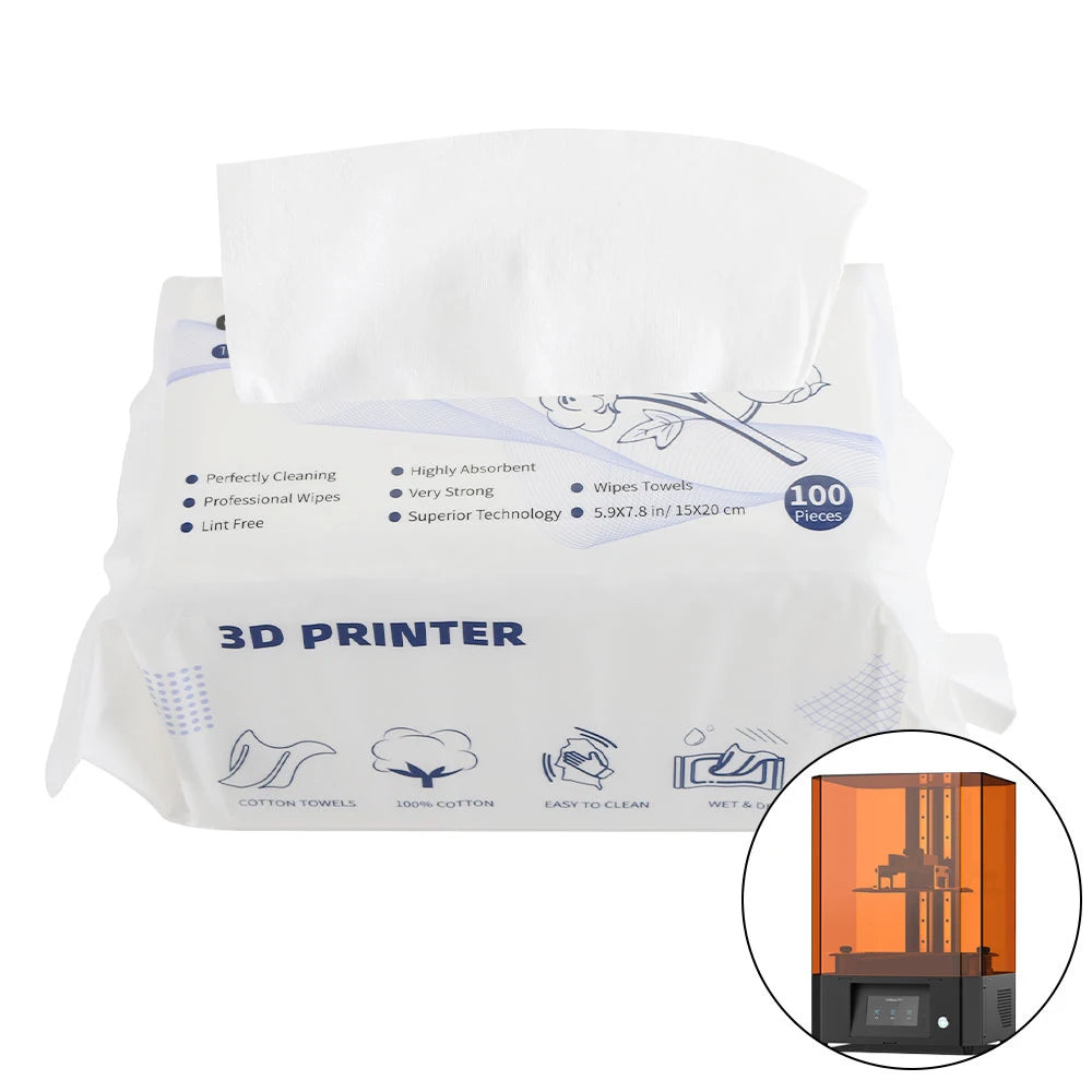 Light Curing Cleaning Cotton Wipes
