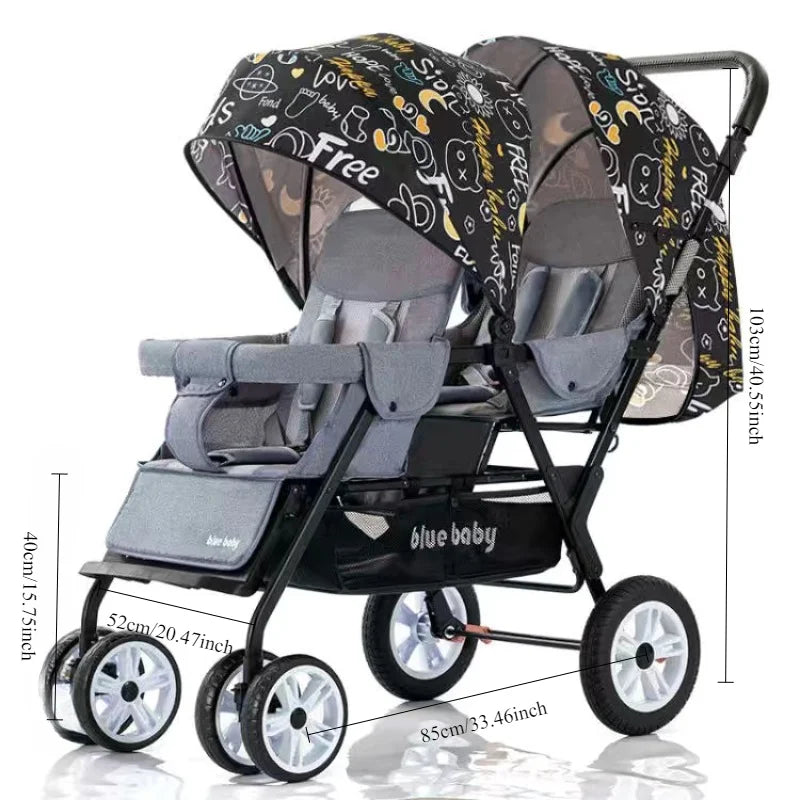 Large Double Stroller