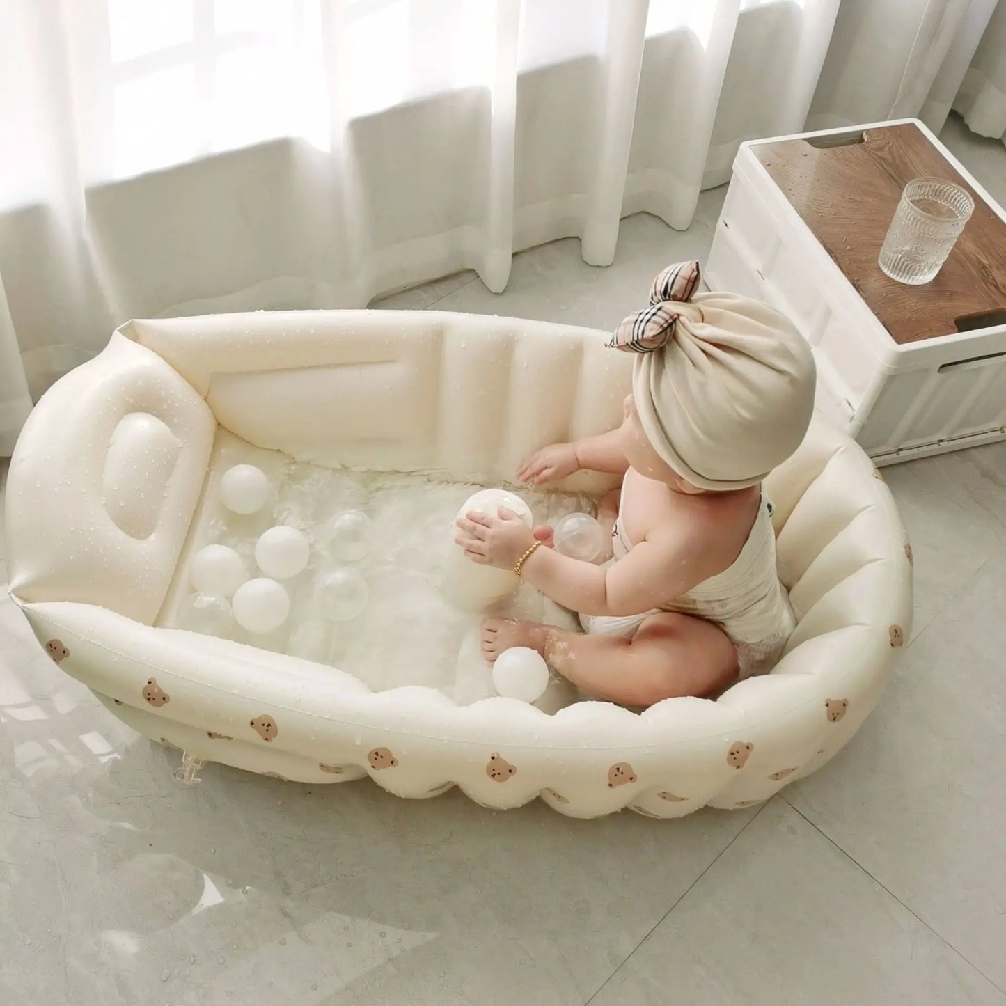 Baby Foldable Inflatable Bathtub