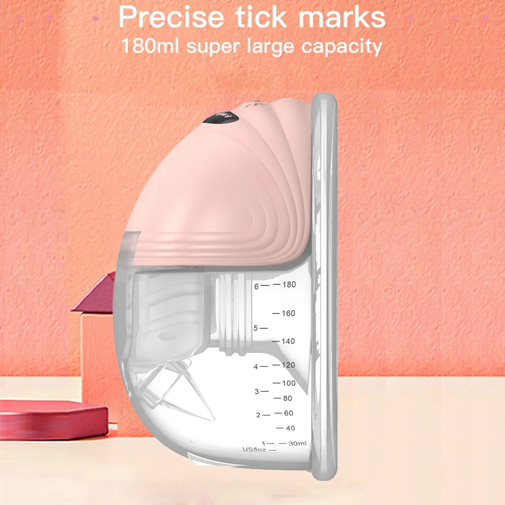 Portable Electric Breast Pump Wearable for Breastfeeding Hands Free