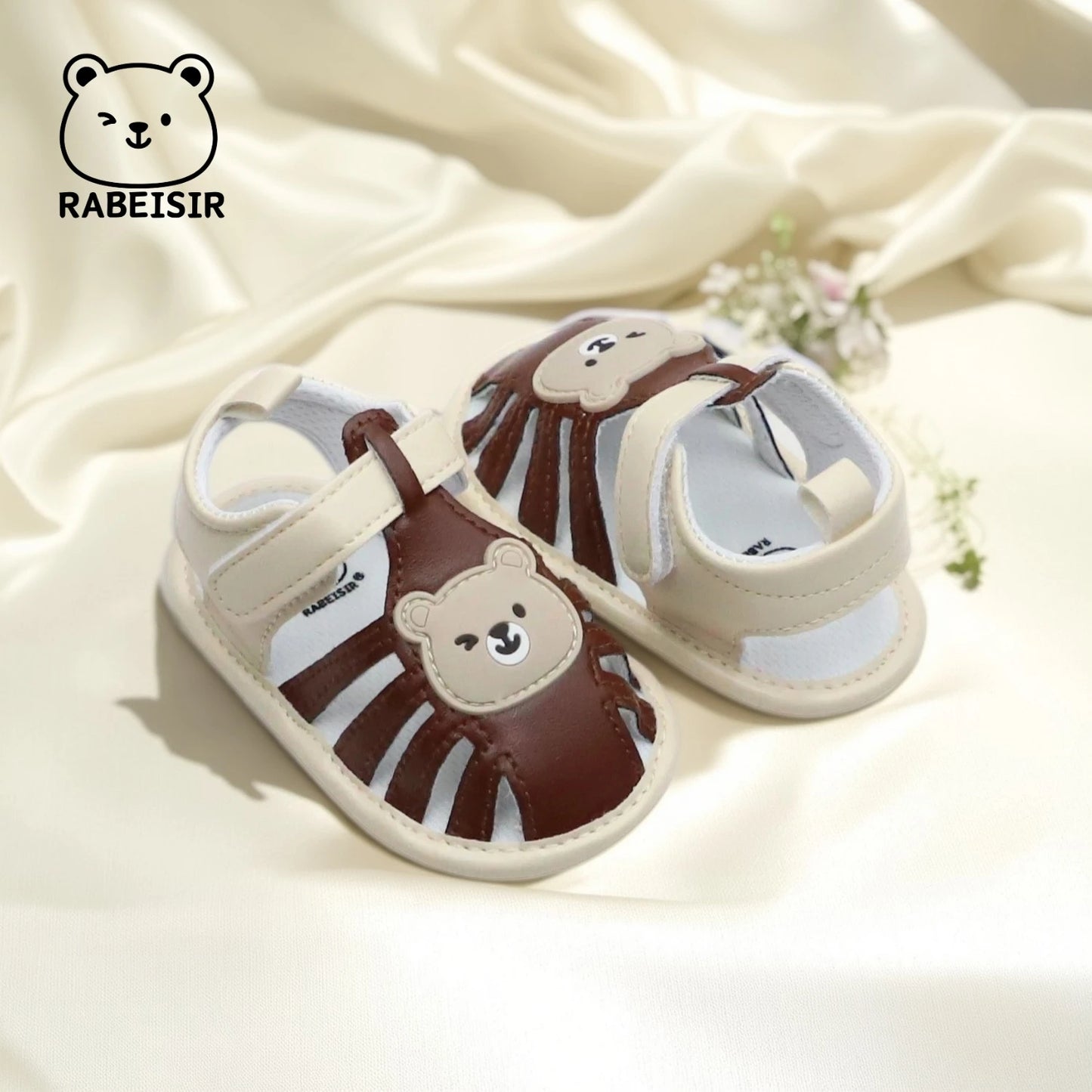 Baby Toddler Sandals, Bear Soft-Soled Front Shoes