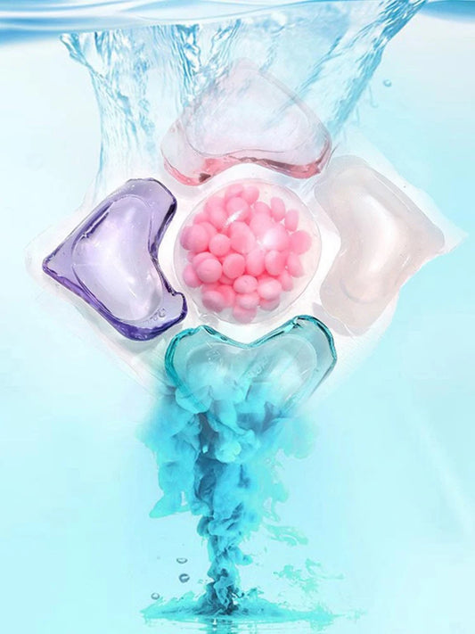 50Pcs 5 in 1 Laundry Scent Fragrance Beads Detergent