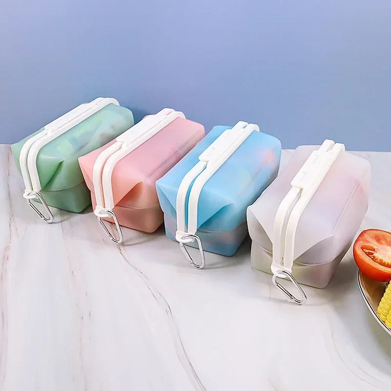 Silicone Travel Premium Reusable Food Storage Bags
