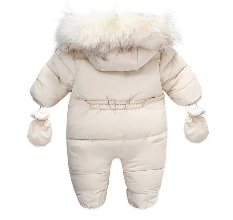 Winter Baby Jumpsuit With Glove