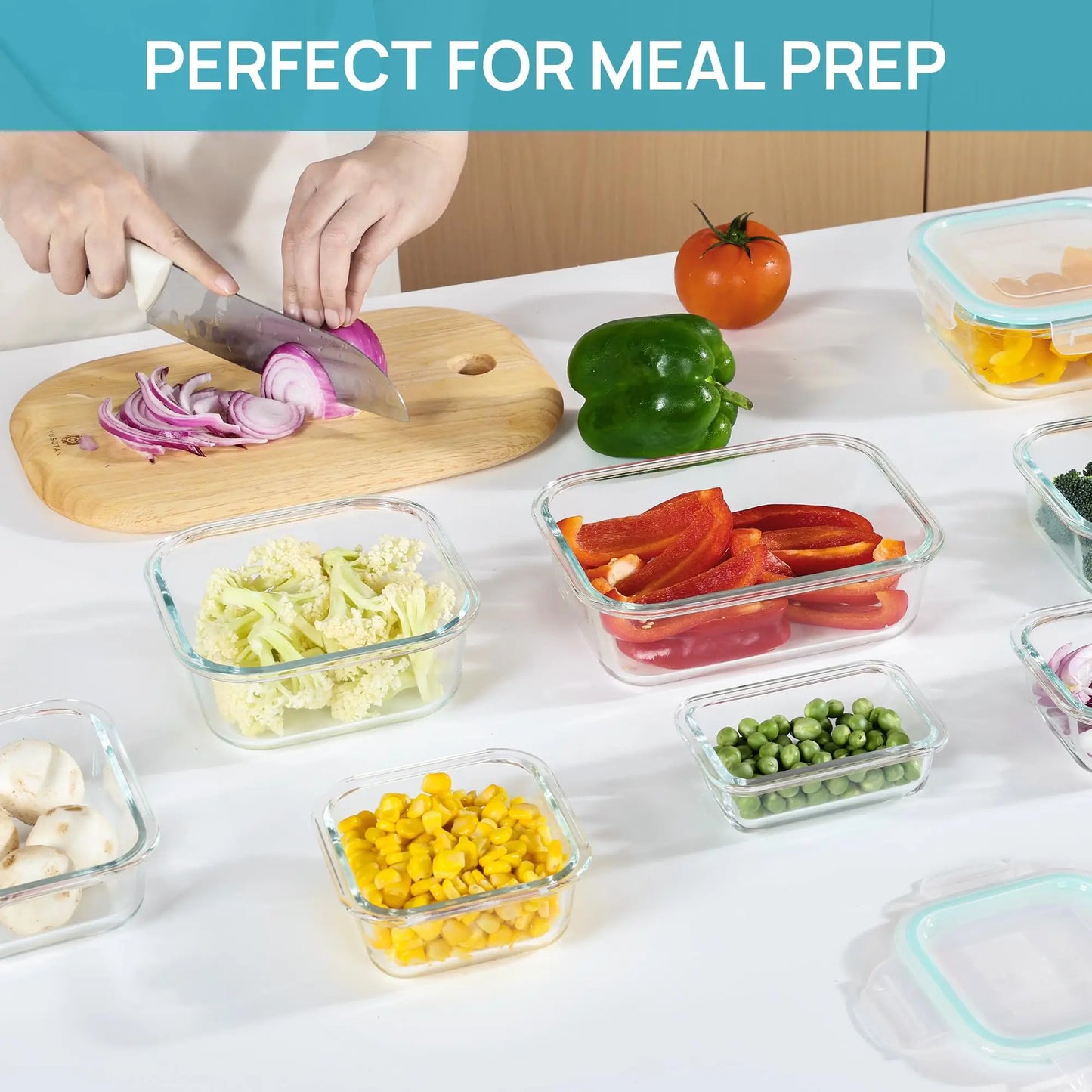 Glass Lunch Box Food Storage Containers