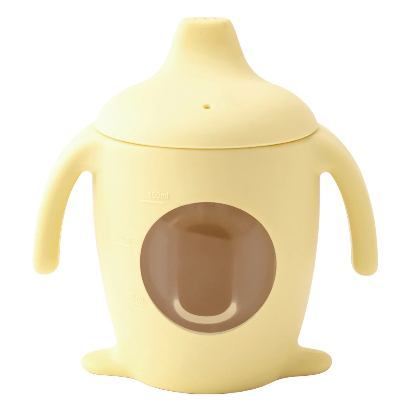 Toddler training cup with penguin silicone grip – spill-proof design – Winnebaby