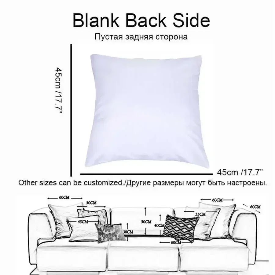 Sport cushion cover Comfortable soft Pillow Case