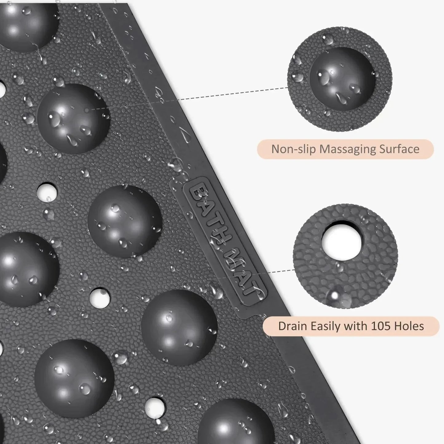 Non Slip Shower Mats for Inside Shower