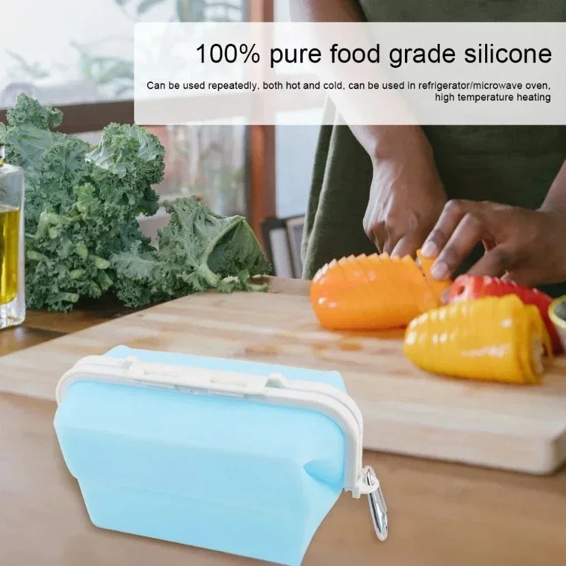 Silicone Travel Premium Reusable Food Storage Bags