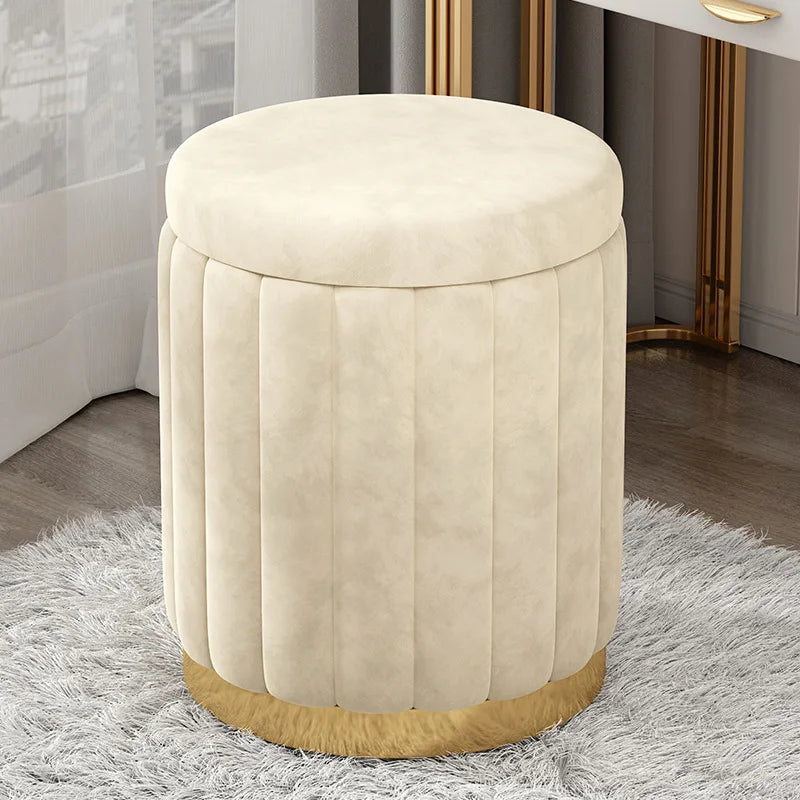New Storage Round Stool