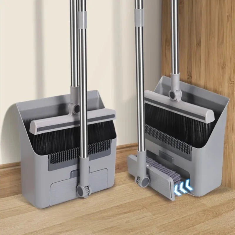 Broom Dustpan Floor Brush Set
