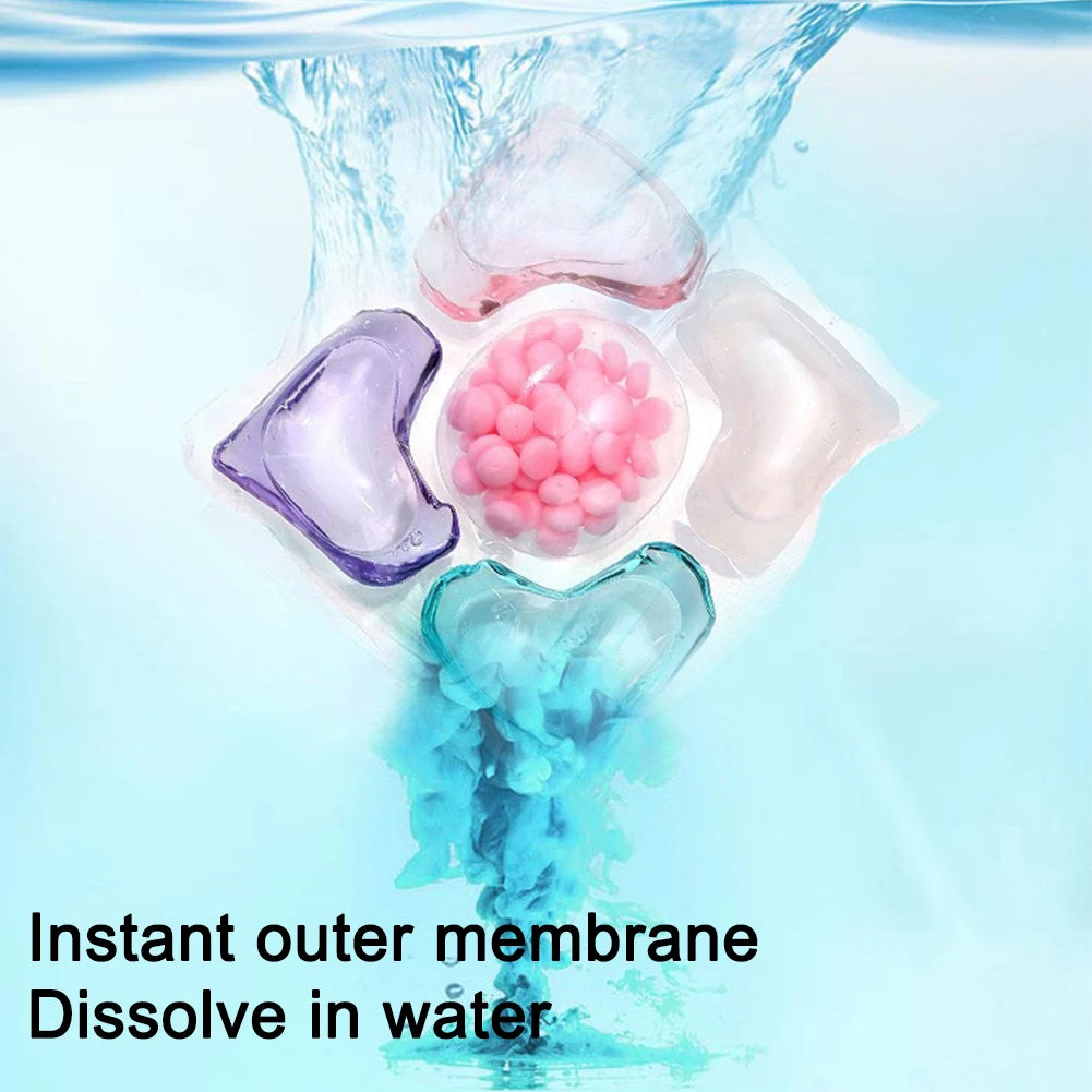 50Pcs 5 in 1 Laundry Scent Fragrance Beads Detergent