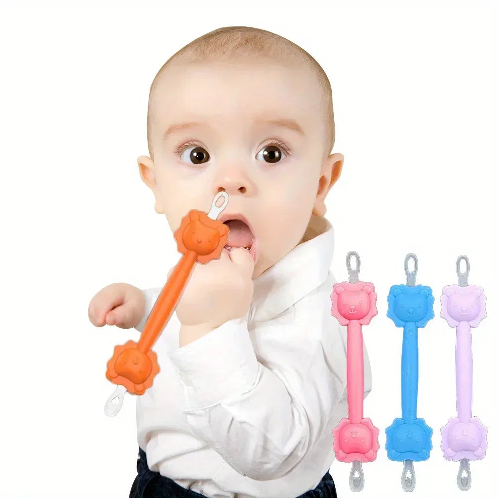 Baby Cleaner Spoon Double-headed