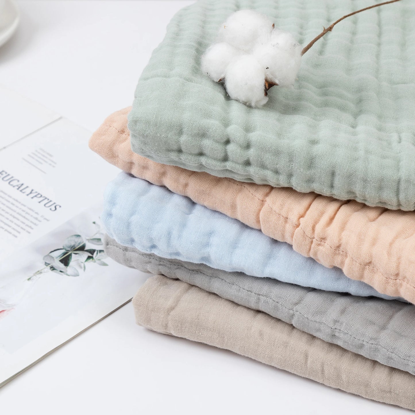 Newborn Muslin Cotton Swaddle Blanket