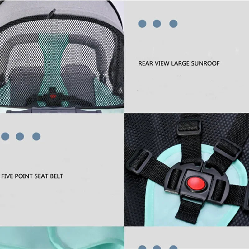 Lightweight Baby Stroller Foldable Seat