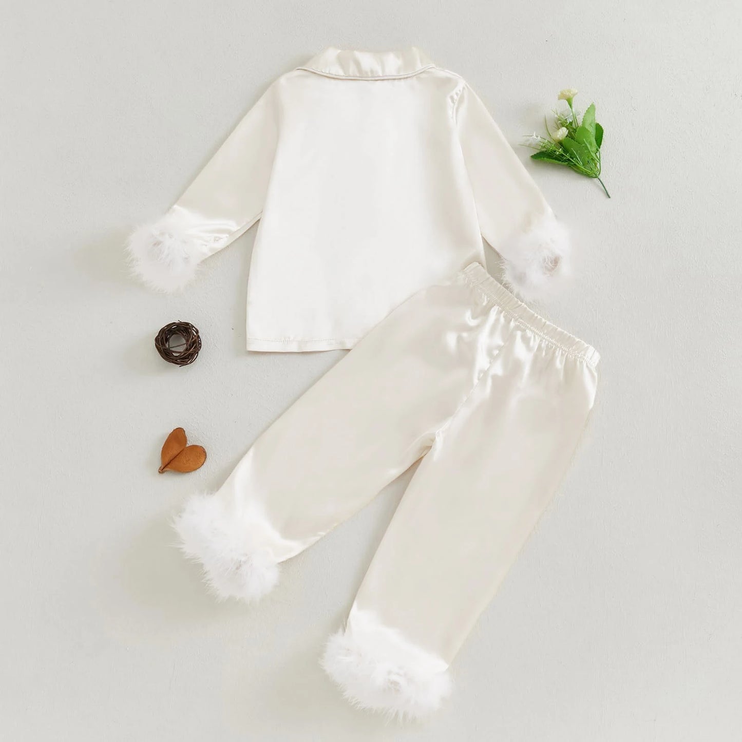 Baby Girl Footed Pants