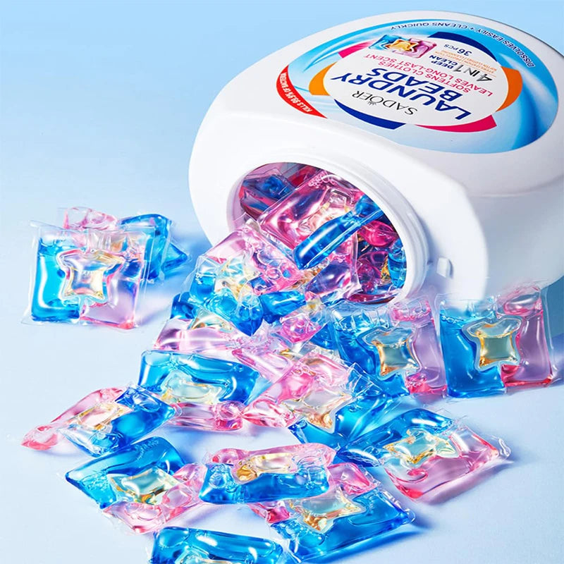 Portable laundry Beads