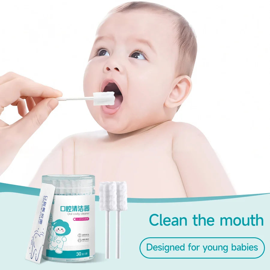 Baby Tongue Cleaner Disposable Newborn Toothbrush