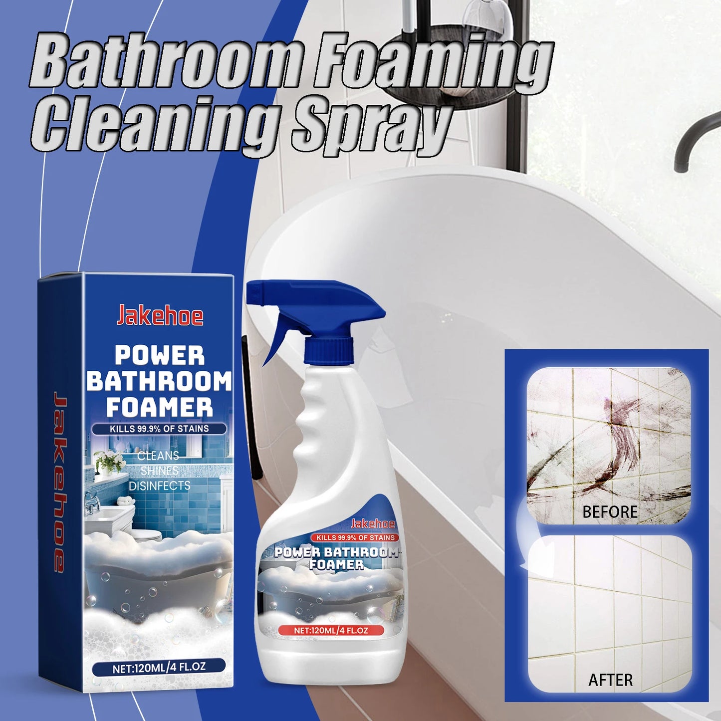 Bathroom Foaming Cleaning Spray