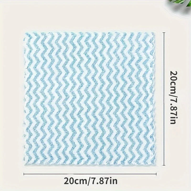 20pcs/10pcs Microfiber Cleaning Cloth Ultra Absorbent Durable Kitchen Towels