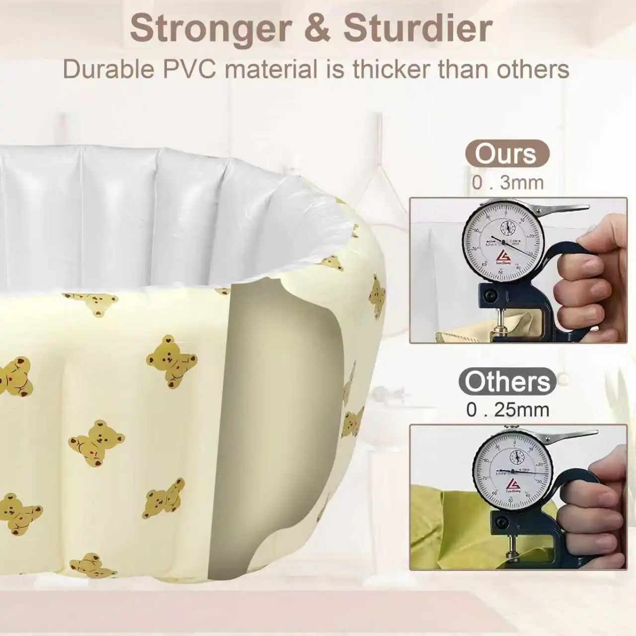 Baby portable shower basin