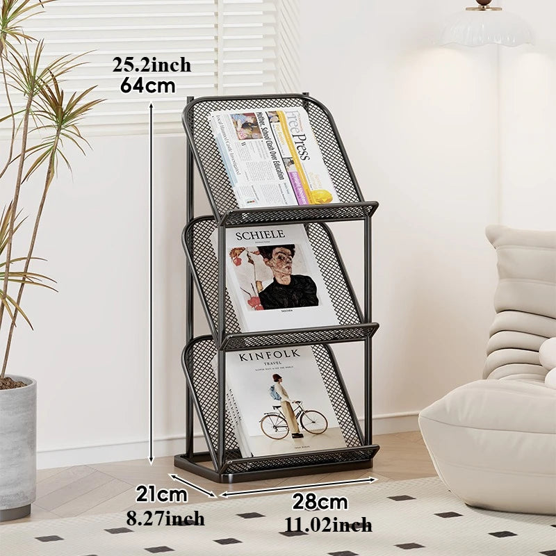 Magazine Storage Rack