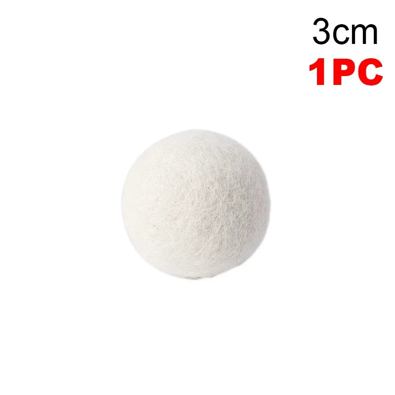 Wool Dryer Balls Reusable Fleece Laundry Ball