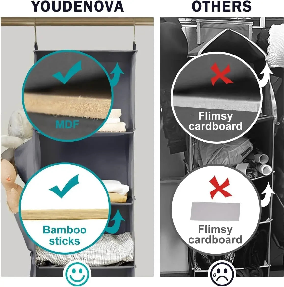 Hanging Wardrobe Organizer