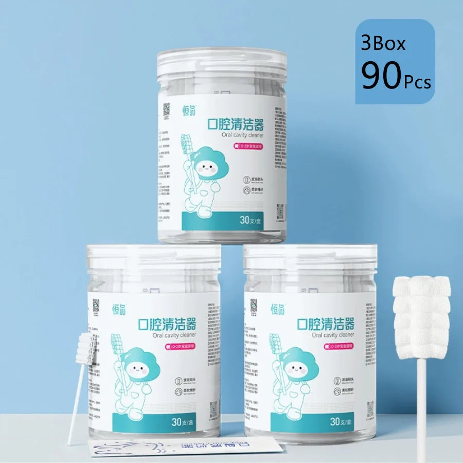 Baby Tongue Cleaner Disposable Newborn Toothbrush