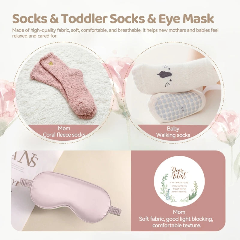 Baby Bathing Set Gift Box Wooden