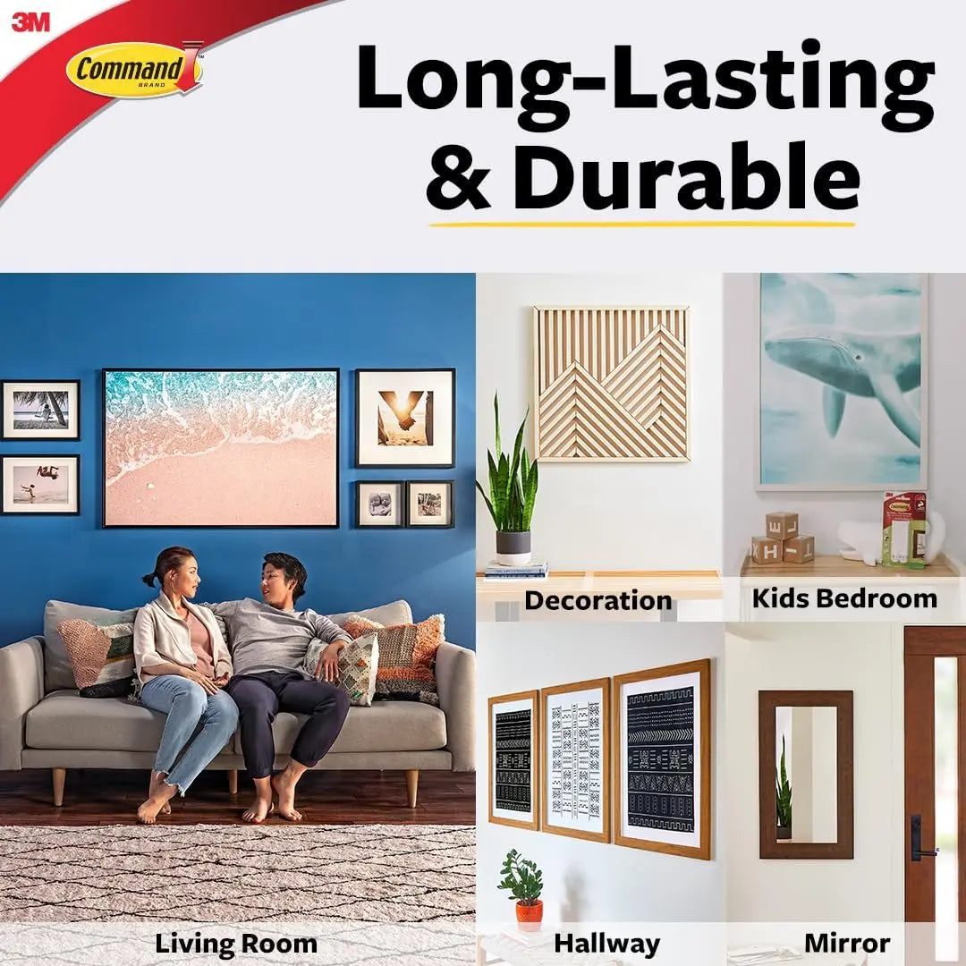 Small 3M Command Picture Hanging Strips