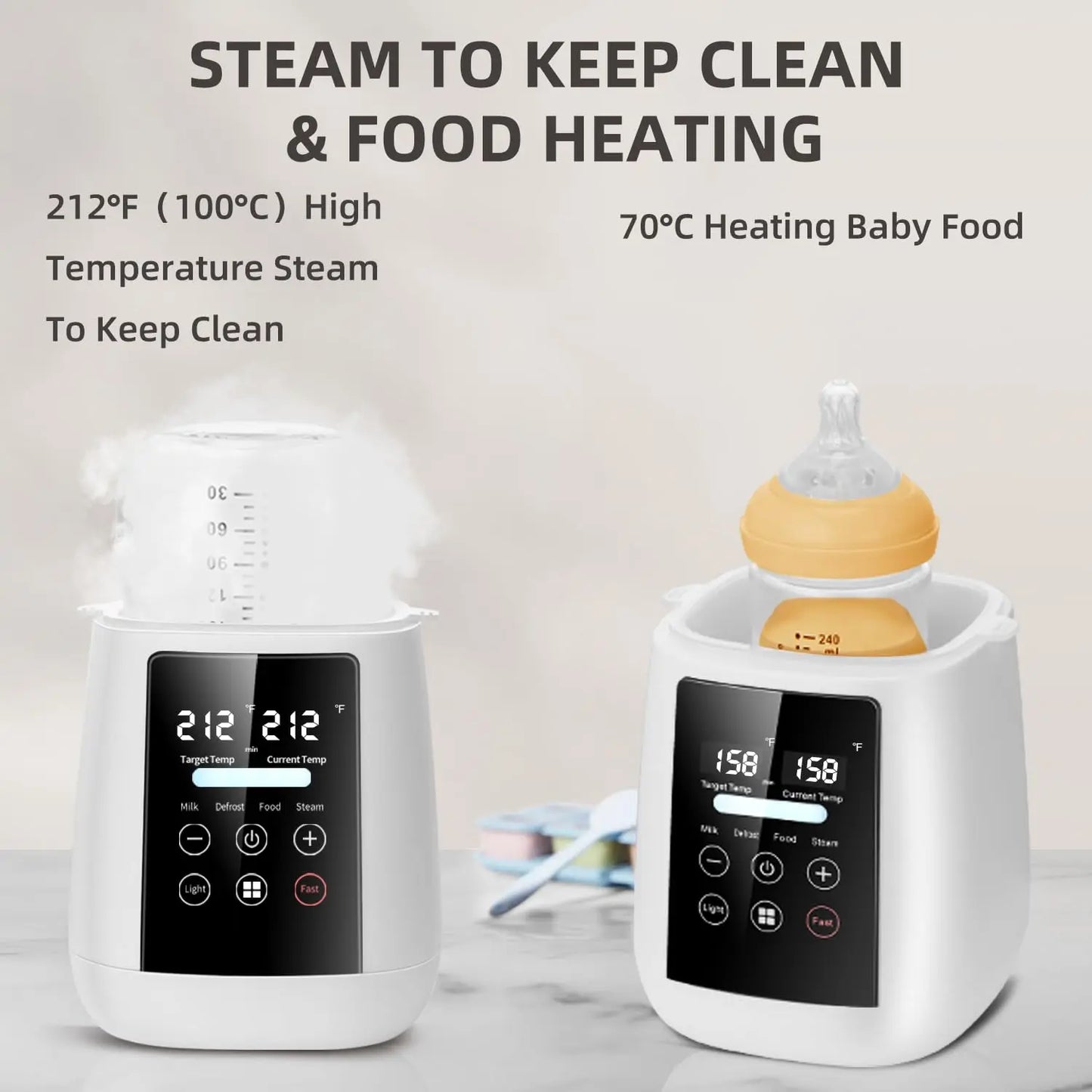 Baby Bottle Warmer & Sterilizer 24 hour