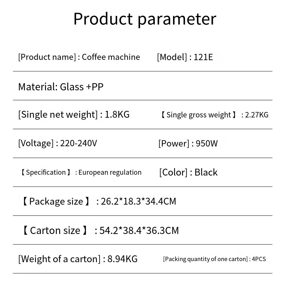 Electric Coffee Maker