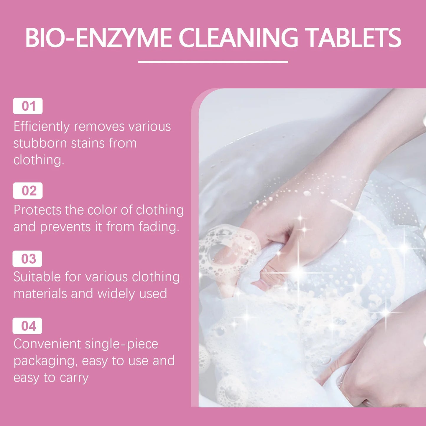 Bio Enzyme Cleaning Tablets