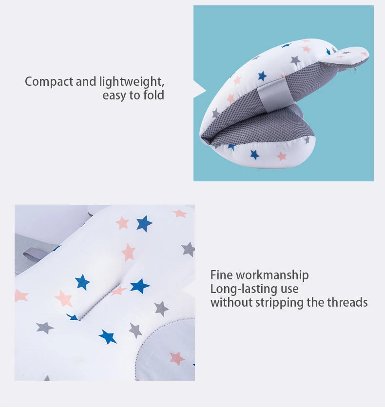 Baby shower lying down