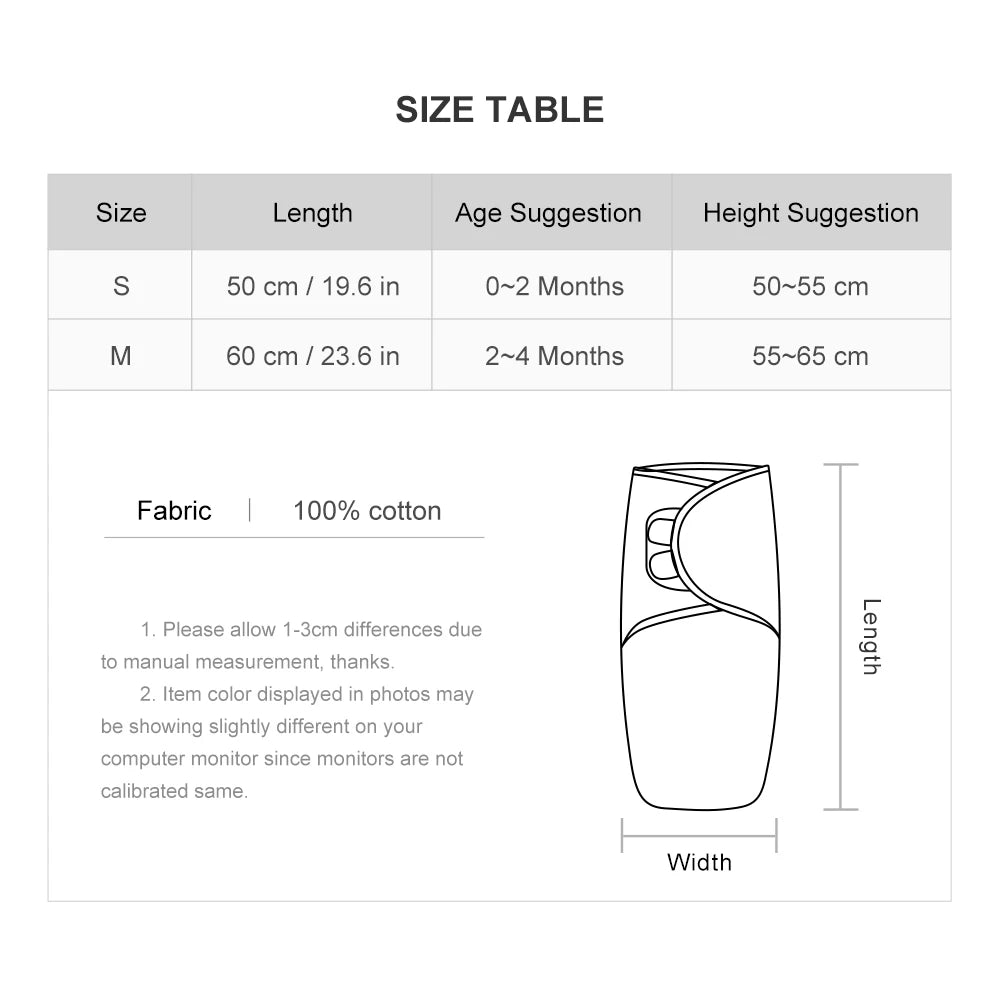 Newborn Sleeping Sack Shock-Proof
