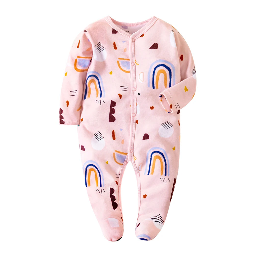 Newborn Footed Pajamas Girl and Boy