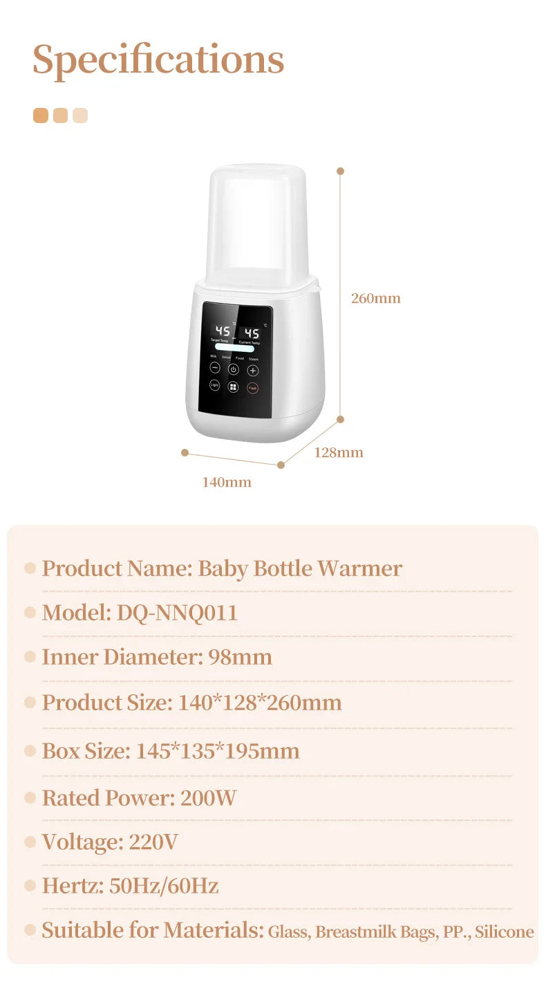 Baby Bottle Warmer & Sterilizer