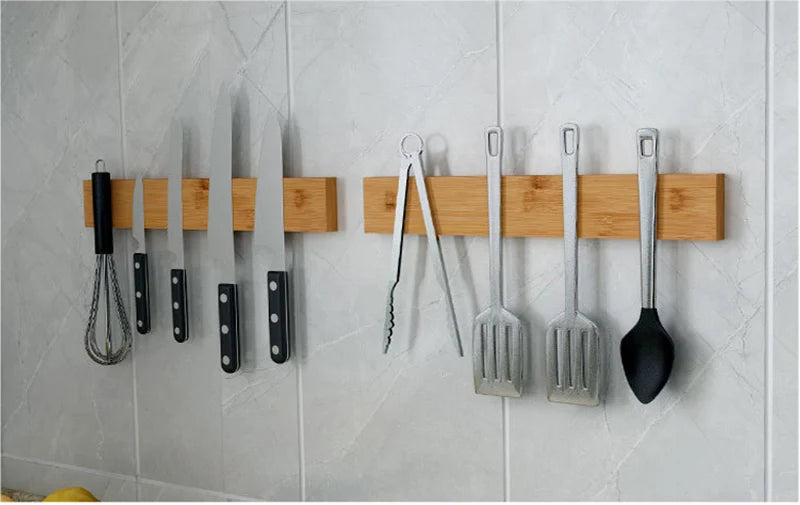 Powerful Magnetic Knife Holder Strip