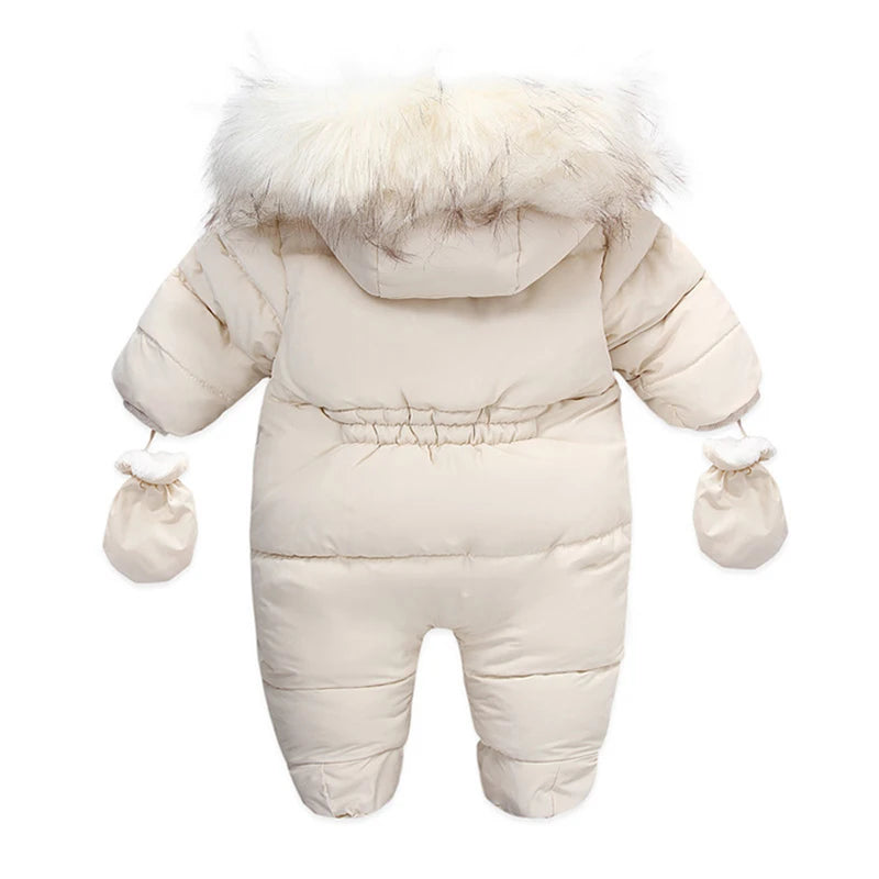 Winter Baby Jumpsuit With Glove