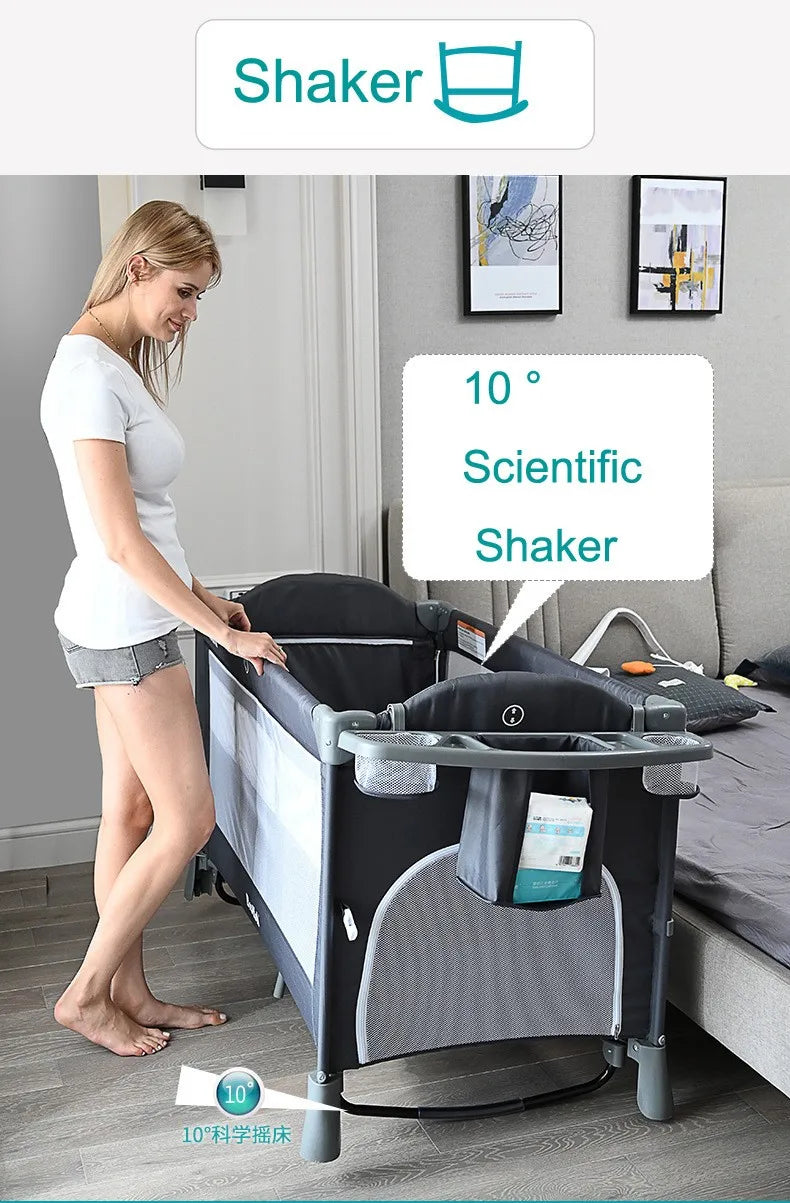 Multifunctional Portable Baby Crib