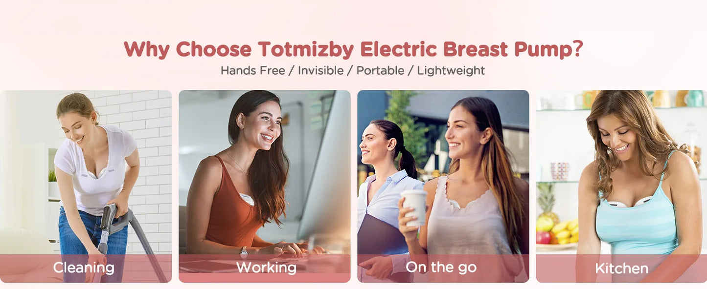 Hands Free Breast Pump Electric Wearable Breast Pump
