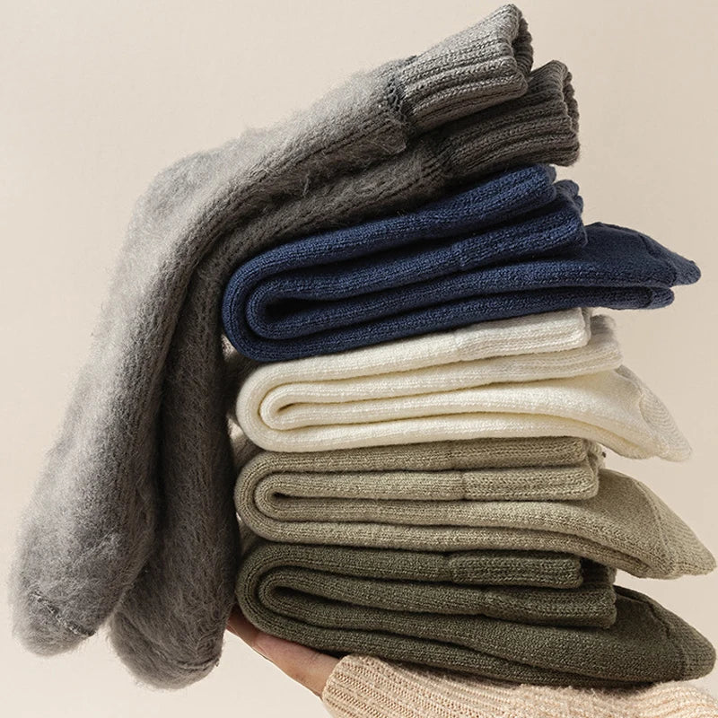 Thick Fuzzy Wool Socks