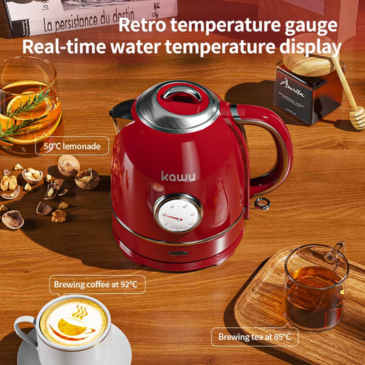 European-style retro electric kettle