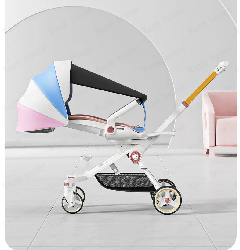 Baby stroller 0 to 3 years four-wheel stroller