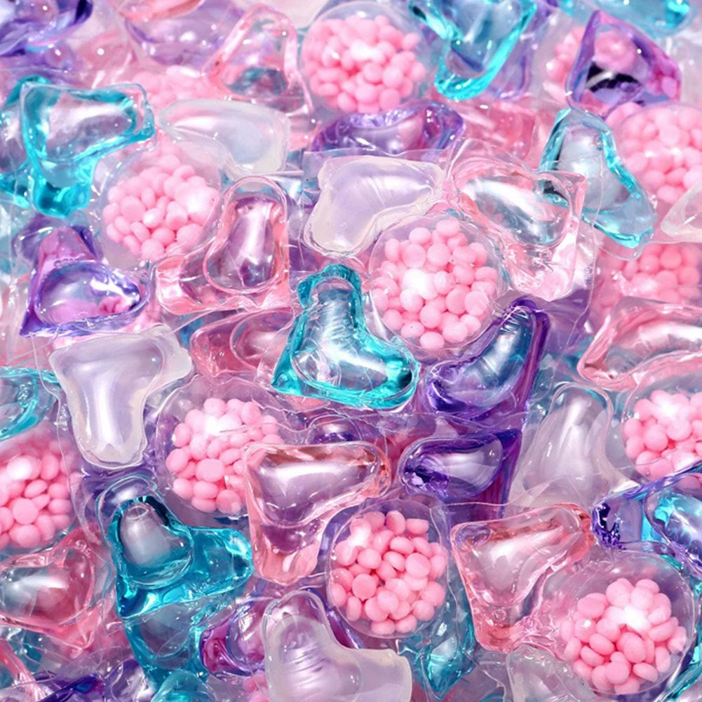 50Pcs 5 in 1 Laundry Scent Fragrance Beads Detergent