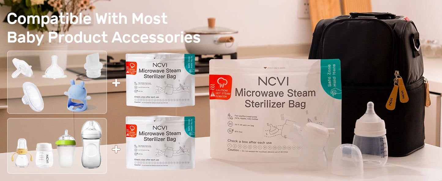 Microwave Steam Sterilizer Bag