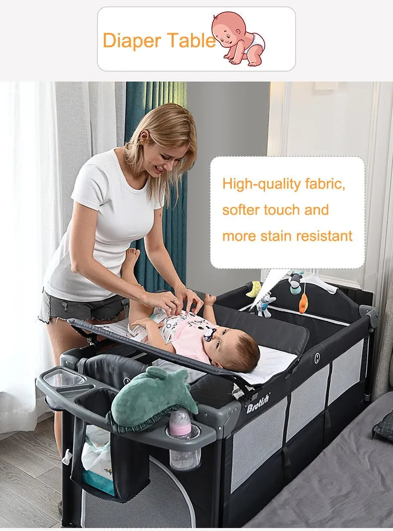 Multifunctional Portable Baby Crib